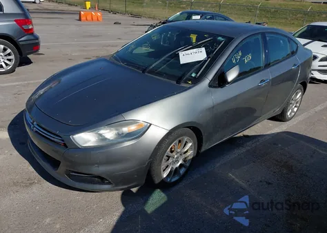 2013 Dodge Dart Limited из США, поврежденный, VIN 1C3CDFCH7DD576094